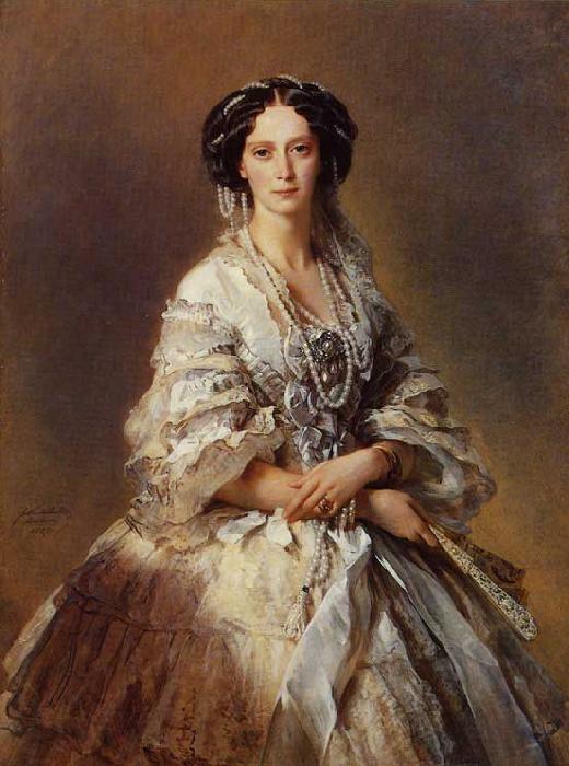 Franz Xaver Winterhalter The Empress Maria Alexandrovna of Russia Sweden oil painting art